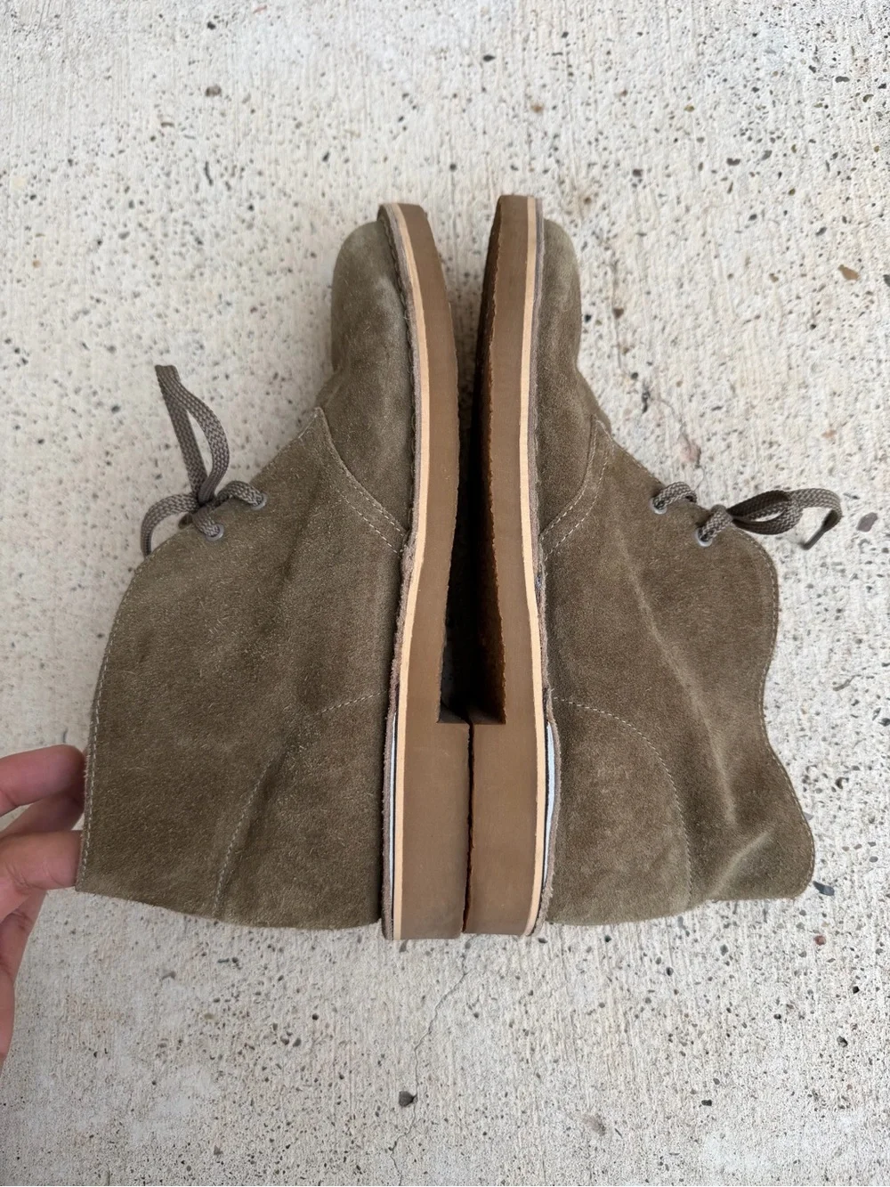 Clarks Bushacre 3 Suede Chukka Desert Boots Extreme Comfort Men Size 8 Sand